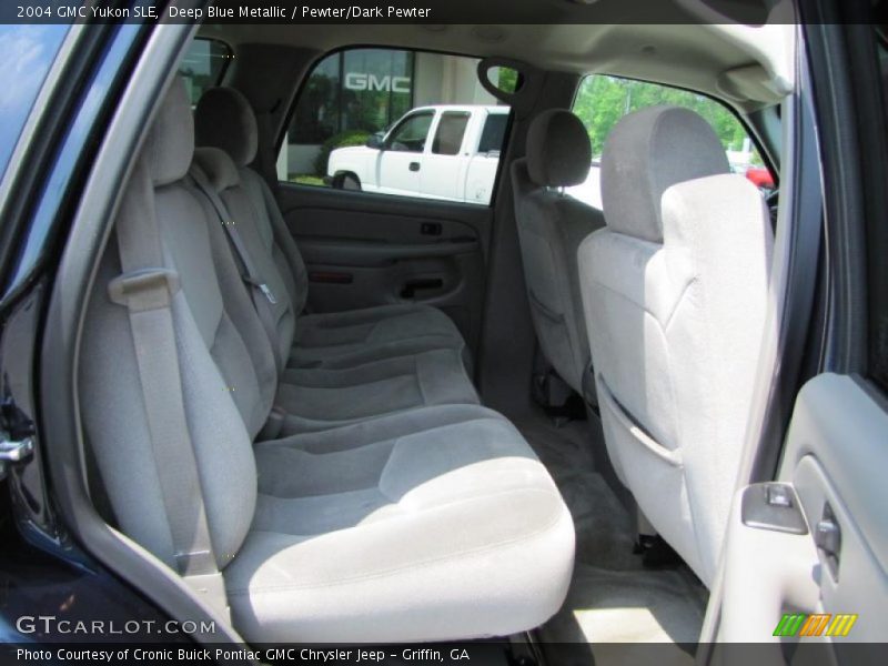 Deep Blue Metallic / Pewter/Dark Pewter 2004 GMC Yukon SLE