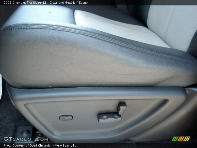 Graystone Metallic / Ebony 2008 Chevrolet TrailBlazer LT