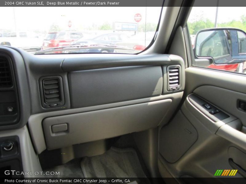 Deep Blue Metallic / Pewter/Dark Pewter 2004 GMC Yukon SLE