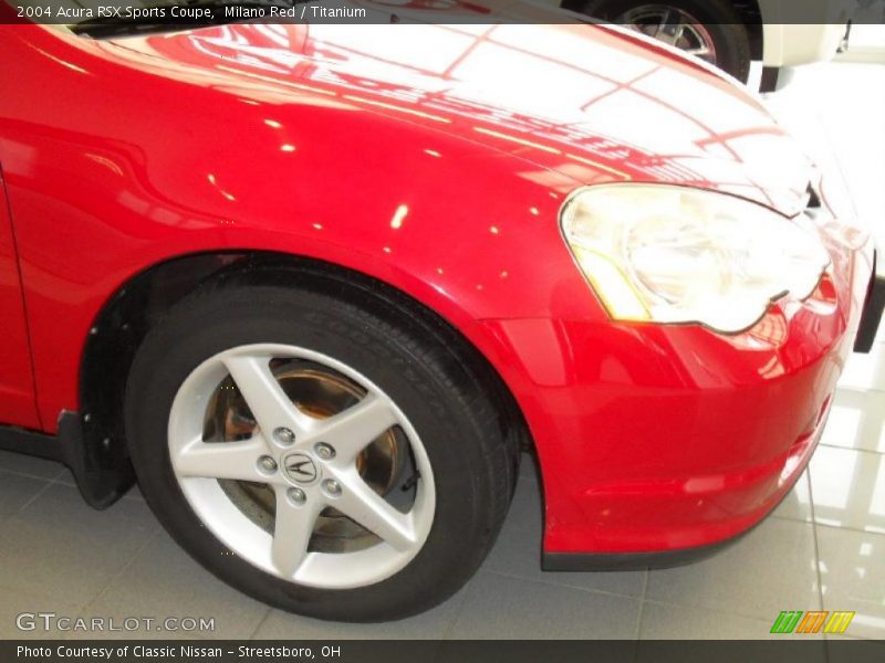 Milano Red / Titanium 2004 Acura RSX Sports Coupe