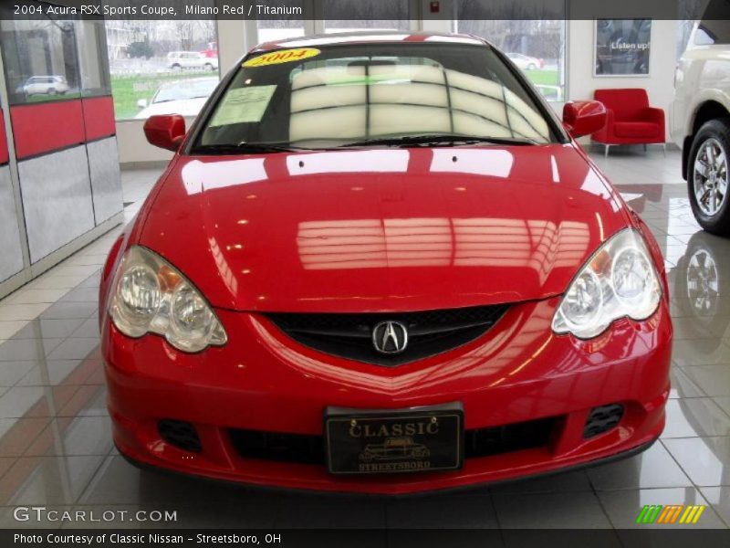 Milano Red / Titanium 2004 Acura RSX Sports Coupe