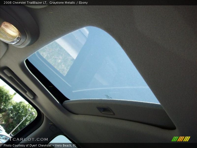 Graystone Metallic / Ebony 2008 Chevrolet TrailBlazer LT