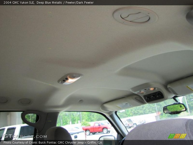 Deep Blue Metallic / Pewter/Dark Pewter 2004 GMC Yukon SLE