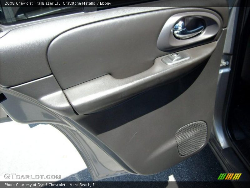 Graystone Metallic / Ebony 2008 Chevrolet TrailBlazer LT