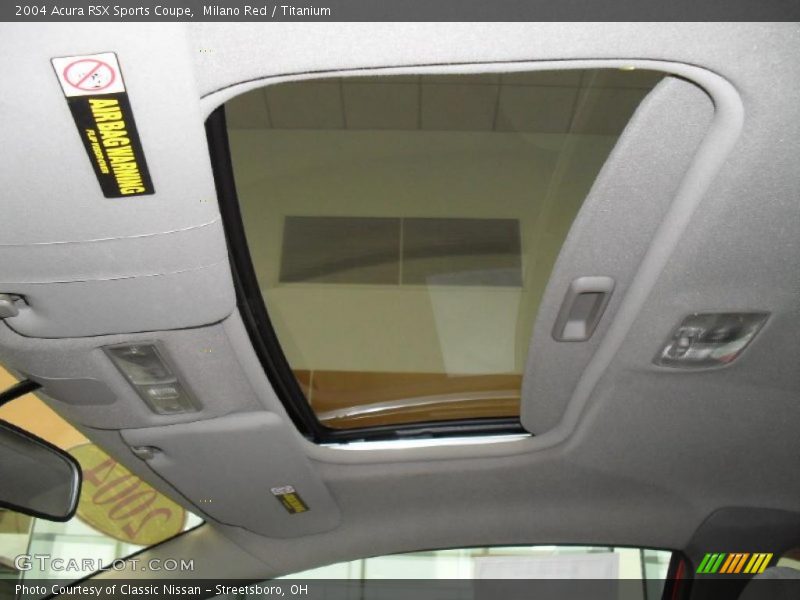 Milano Red / Titanium 2004 Acura RSX Sports Coupe