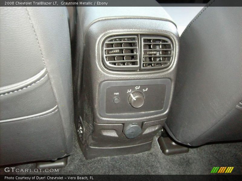 Graystone Metallic / Ebony 2008 Chevrolet TrailBlazer LT