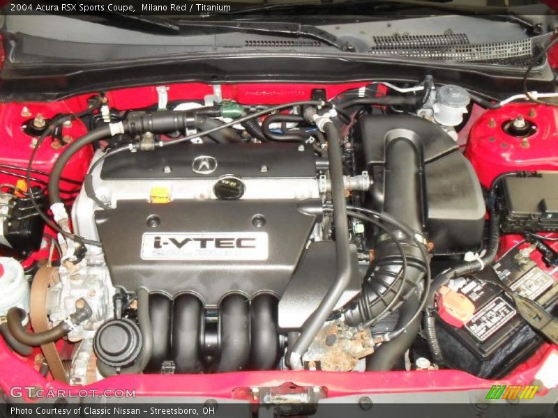 Milano Red / Titanium 2004 Acura RSX Sports Coupe