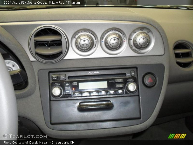 Milano Red / Titanium 2004 Acura RSX Sports Coupe