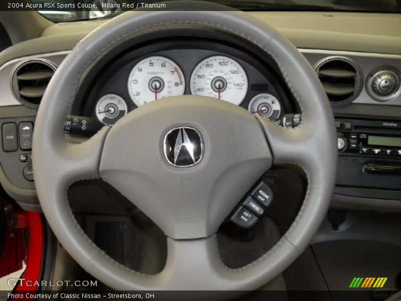 Milano Red / Titanium 2004 Acura RSX Sports Coupe