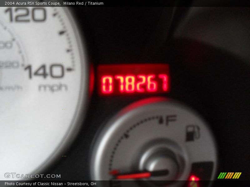 Milano Red / Titanium 2004 Acura RSX Sports Coupe