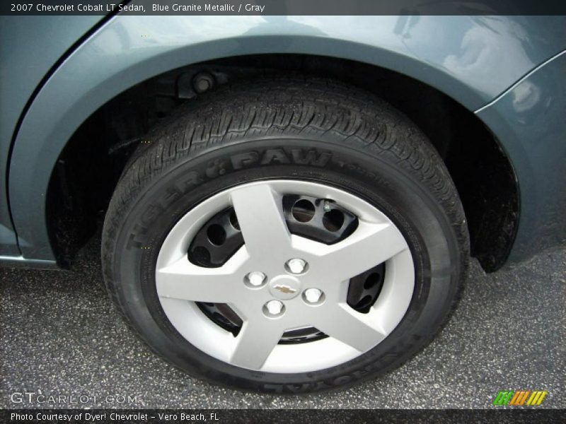 Blue Granite Metallic / Gray 2007 Chevrolet Cobalt LT Sedan