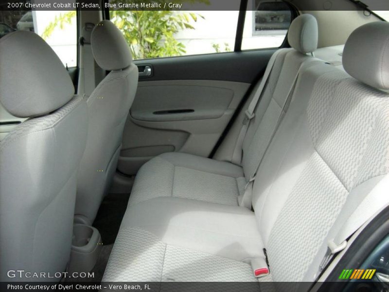 Blue Granite Metallic / Gray 2007 Chevrolet Cobalt LT Sedan