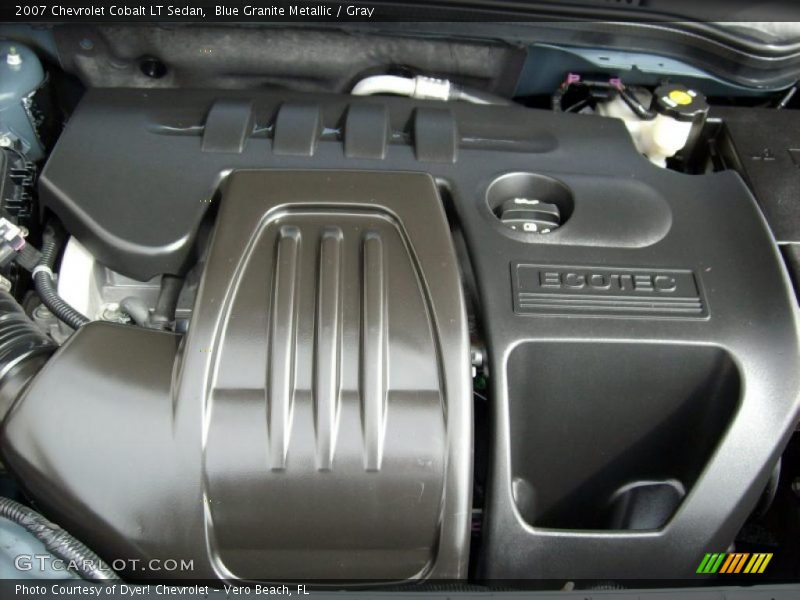 Blue Granite Metallic / Gray 2007 Chevrolet Cobalt LT Sedan