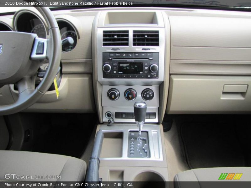 Controls of 2010 Nitro SXT