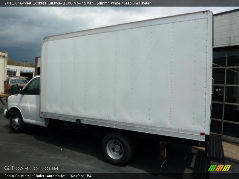  2011 Express Cutaway 3500 Moving Van Summit White