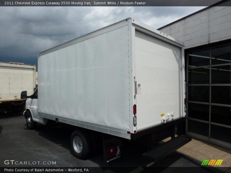 Summit White / Medium Pewter 2011 Chevrolet Express Cutaway 3500 Moving Van