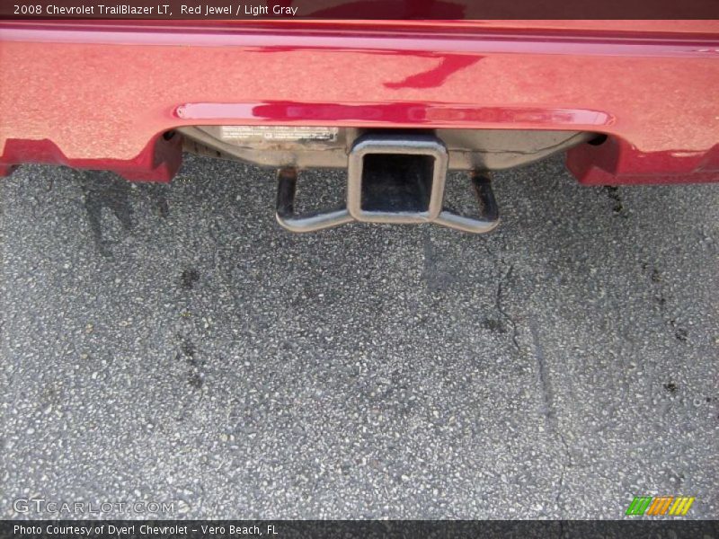 Red Jewel / Light Gray 2008 Chevrolet TrailBlazer LT
