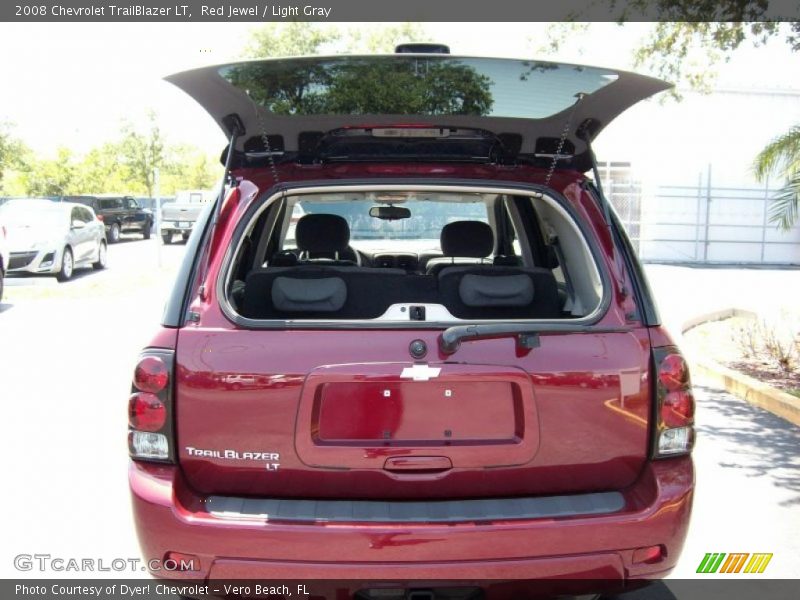 Red Jewel / Light Gray 2008 Chevrolet TrailBlazer LT
