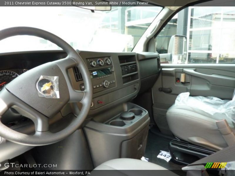 Dashboard of 2011 Express Cutaway 3500 Moving Van