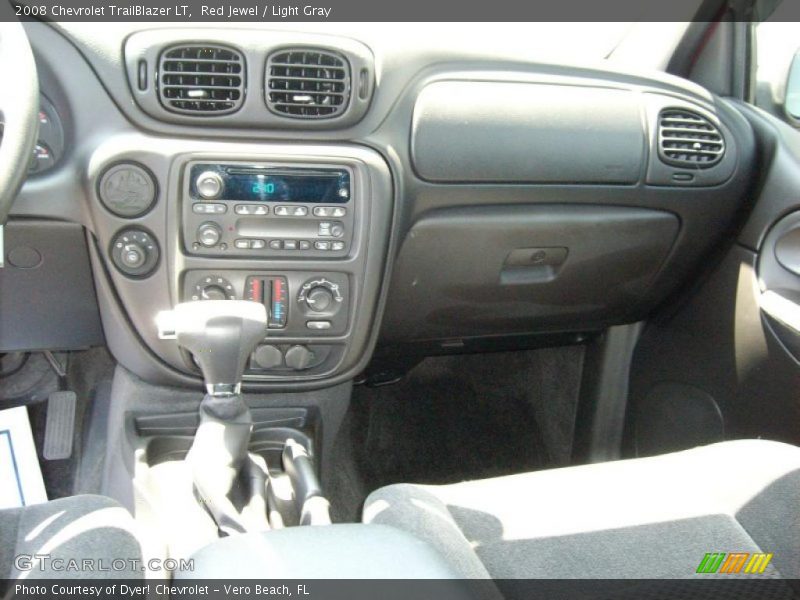 Red Jewel / Light Gray 2008 Chevrolet TrailBlazer LT
