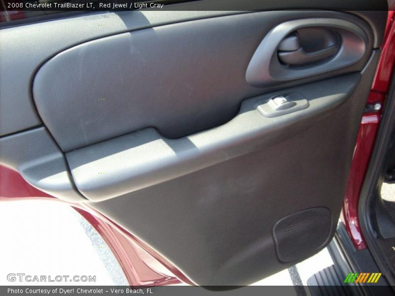 Red Jewel / Light Gray 2008 Chevrolet TrailBlazer LT