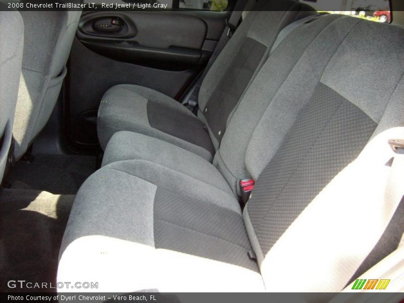 Red Jewel / Light Gray 2008 Chevrolet TrailBlazer LT