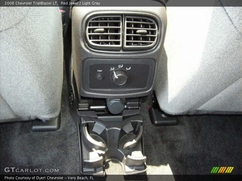 Red Jewel / Light Gray 2008 Chevrolet TrailBlazer LT