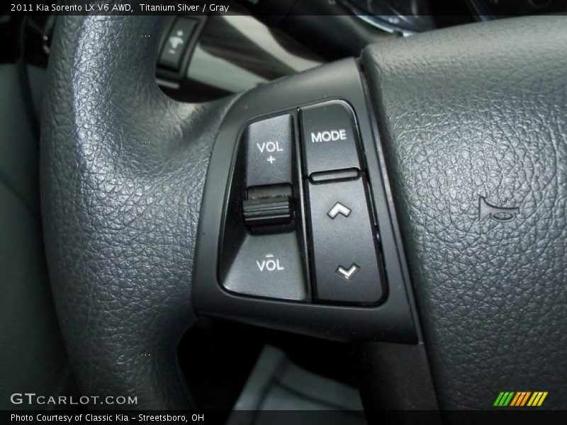 Titanium Silver / Gray 2011 Kia Sorento LX V6 AWD
