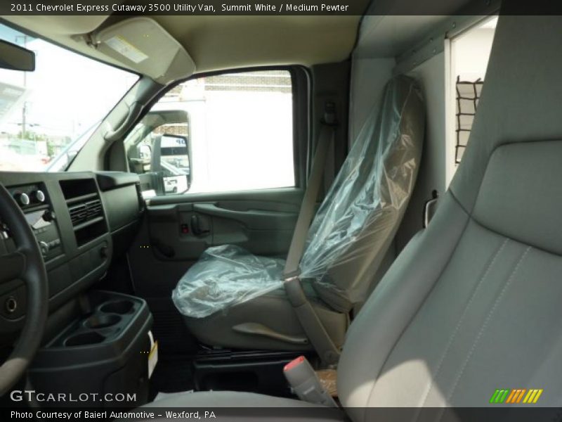 Summit White / Medium Pewter 2011 Chevrolet Express Cutaway 3500 Utility Van