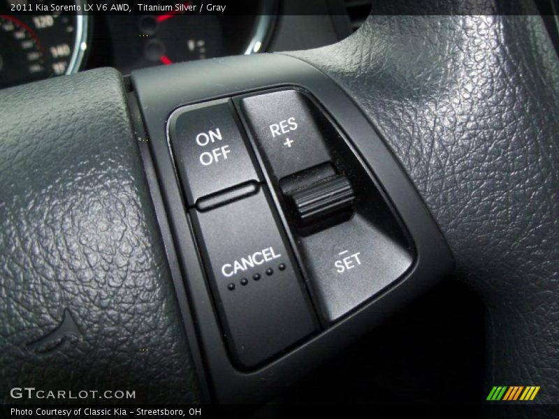 Titanium Silver / Gray 2011 Kia Sorento LX V6 AWD