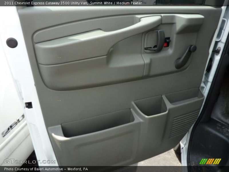 Door Panel of 2011 Express Cutaway 3500 Utility Van