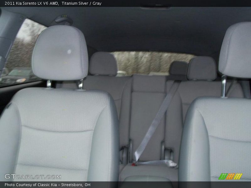 Titanium Silver / Gray 2011 Kia Sorento LX V6 AWD