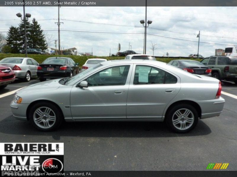 Silver Metallic / Graphite 2005 Volvo S60 2.5T AWD