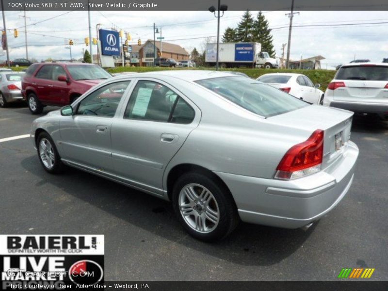Silver Metallic / Graphite 2005 Volvo S60 2.5T AWD