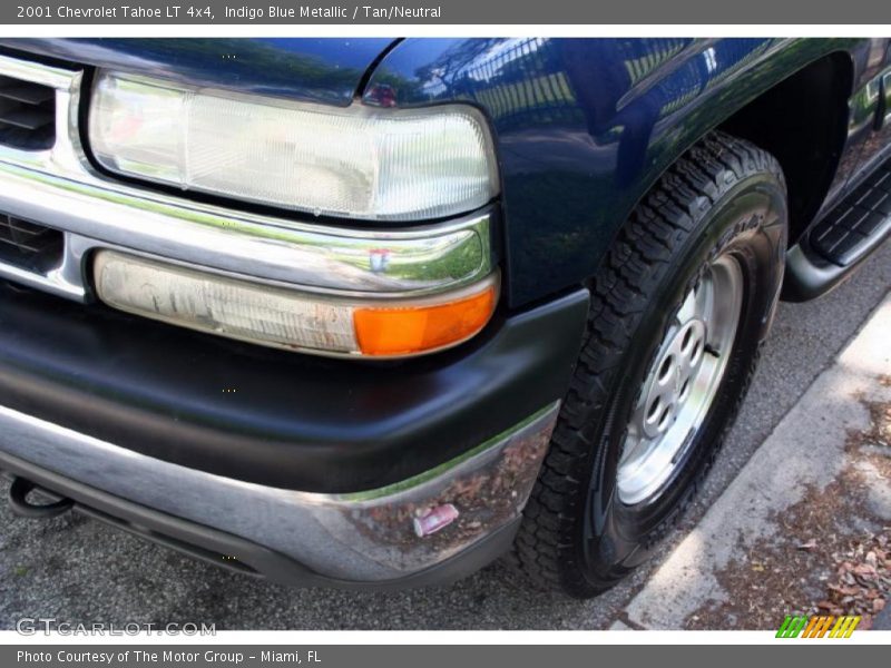 Indigo Blue Metallic / Tan/Neutral 2001 Chevrolet Tahoe LT 4x4