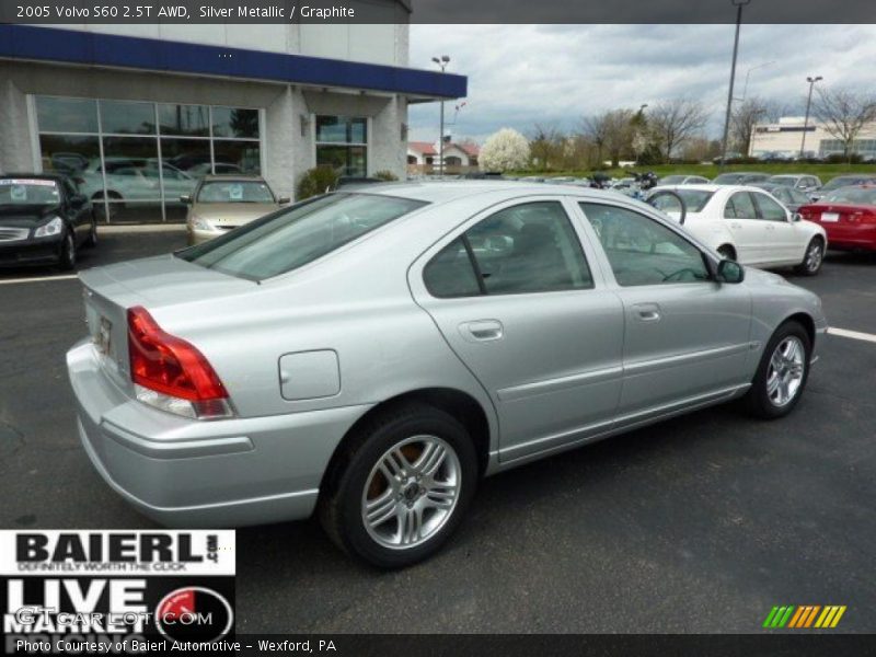 Silver Metallic / Graphite 2005 Volvo S60 2.5T AWD