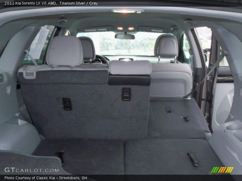 Titanium Silver / Gray 2011 Kia Sorento LX V6 AWD