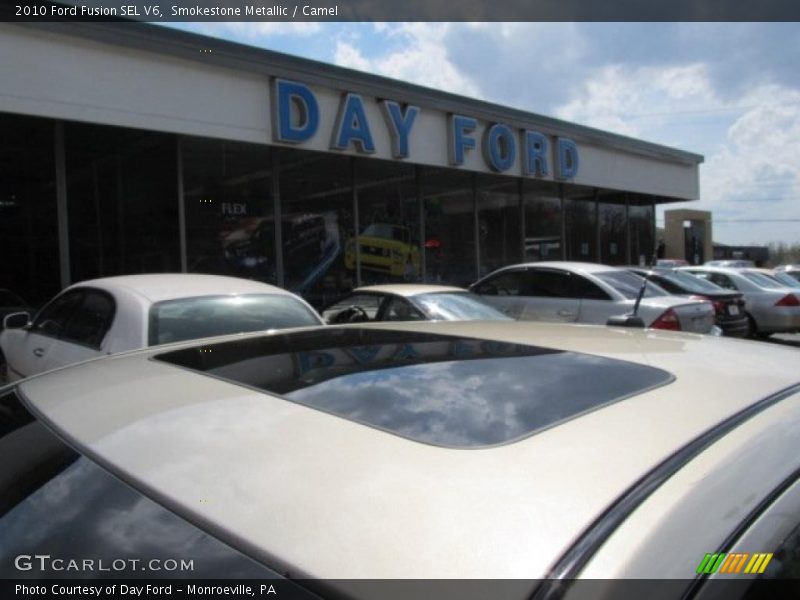Smokestone Metallic / Camel 2010 Ford Fusion SEL V6