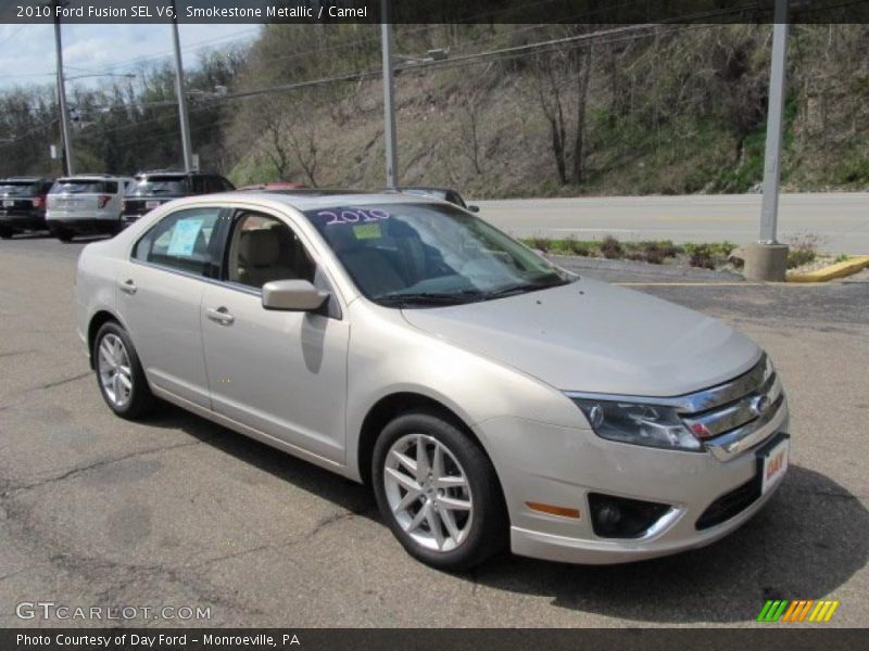 Smokestone Metallic / Camel 2010 Ford Fusion SEL V6