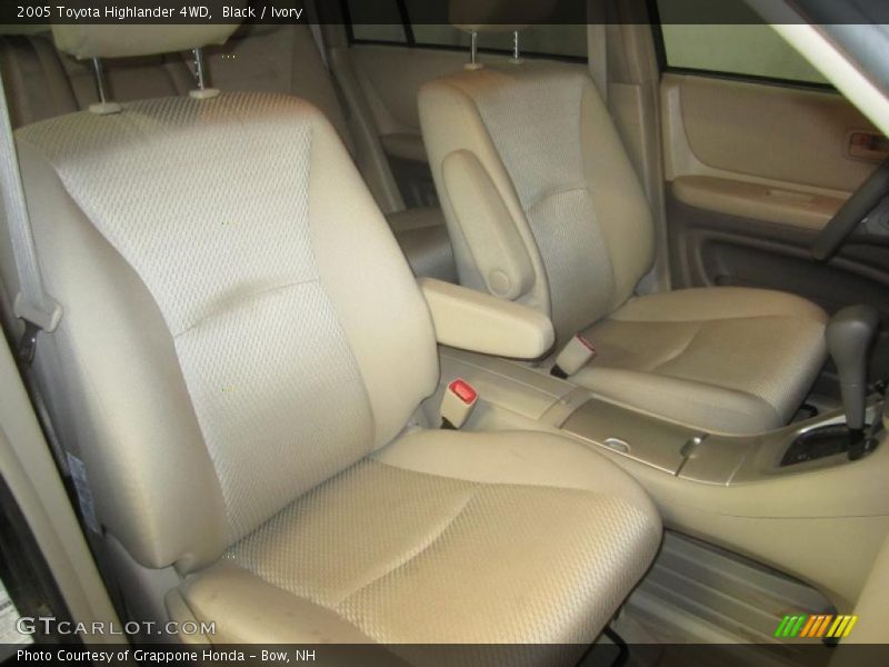 Black / Ivory 2005 Toyota Highlander 4WD