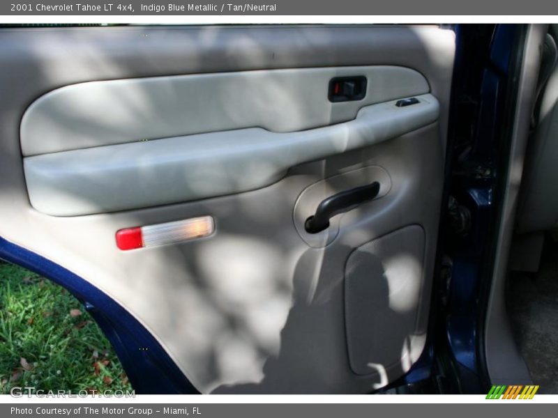 Indigo Blue Metallic / Tan/Neutral 2001 Chevrolet Tahoe LT 4x4