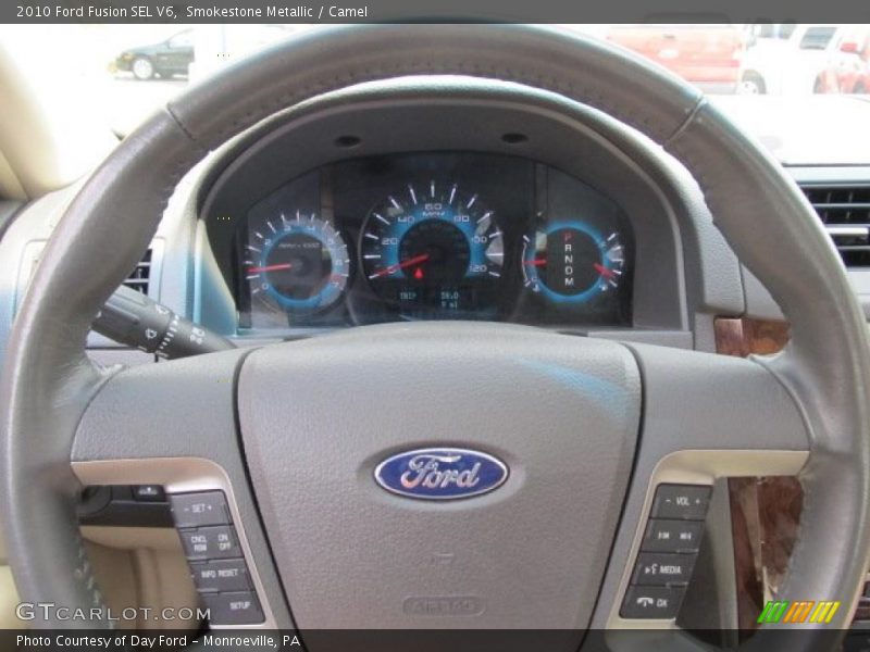 Smokestone Metallic / Camel 2010 Ford Fusion SEL V6