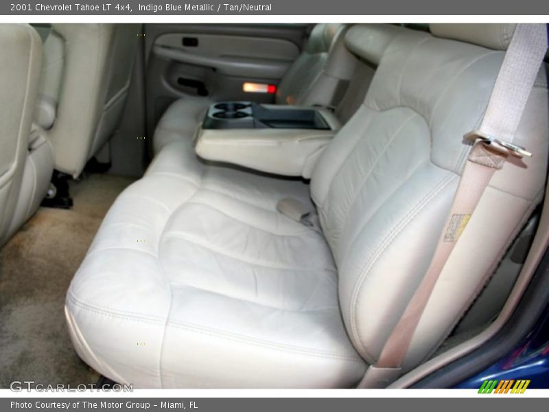 Indigo Blue Metallic / Tan/Neutral 2001 Chevrolet Tahoe LT 4x4