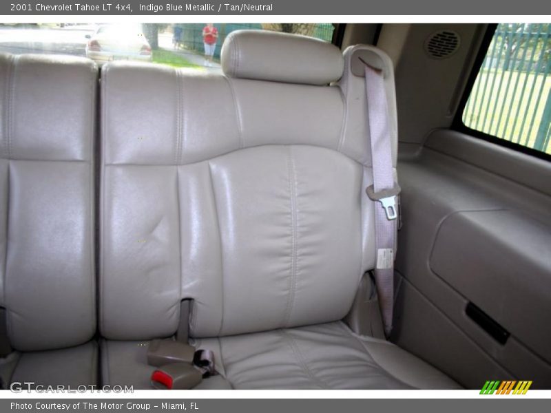 Indigo Blue Metallic / Tan/Neutral 2001 Chevrolet Tahoe LT 4x4