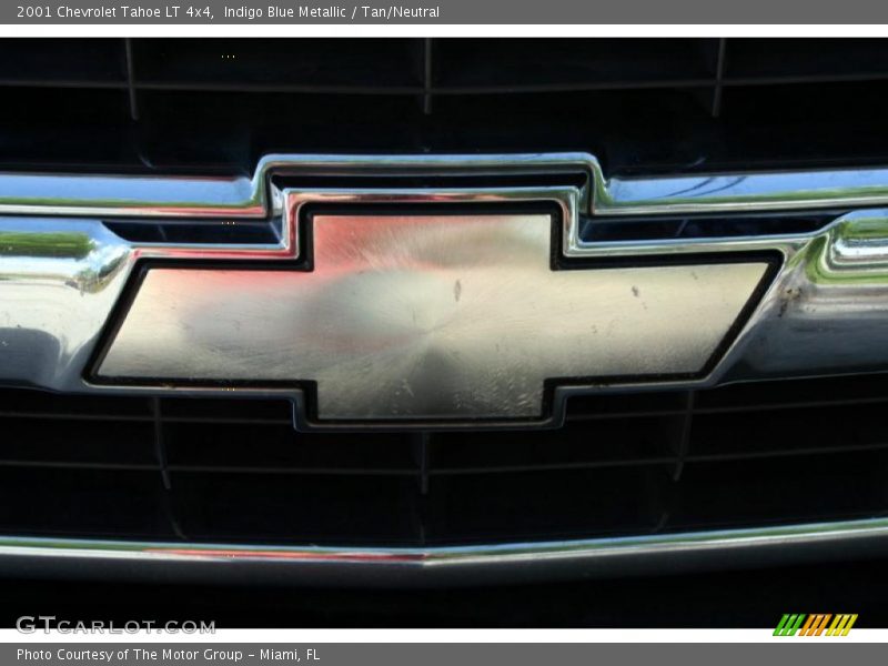 Indigo Blue Metallic / Tan/Neutral 2001 Chevrolet Tahoe LT 4x4