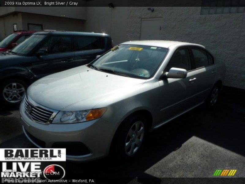 Bright Silver / Gray 2009 Kia Optima LX