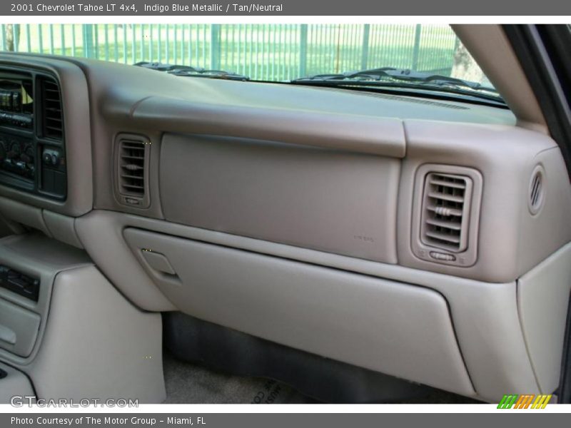 Indigo Blue Metallic / Tan/Neutral 2001 Chevrolet Tahoe LT 4x4