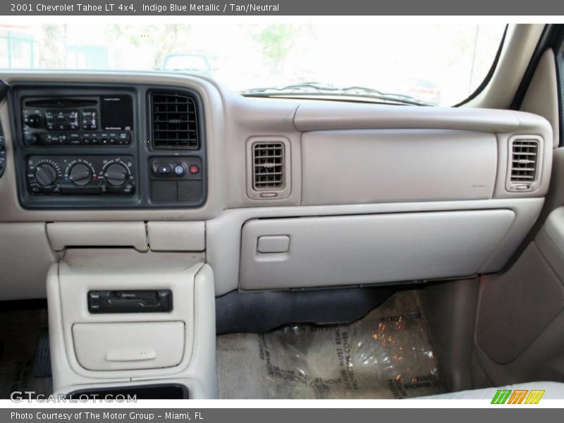 Indigo Blue Metallic / Tan/Neutral 2001 Chevrolet Tahoe LT 4x4