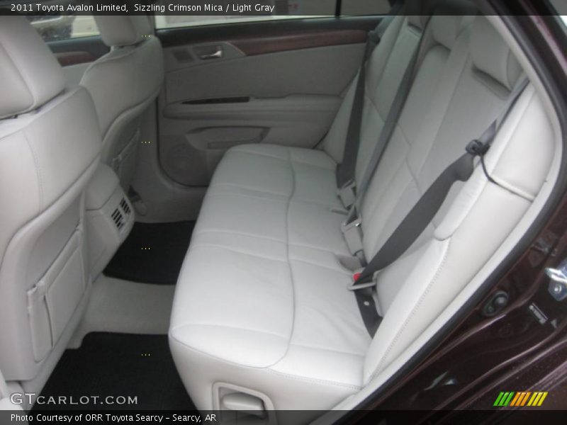 Sizzling Crimson Mica / Light Gray 2011 Toyota Avalon Limited