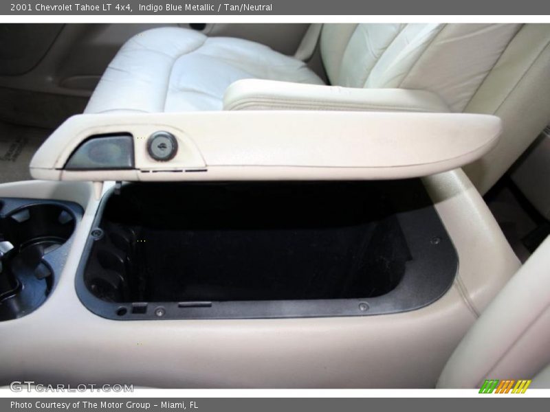 Indigo Blue Metallic / Tan/Neutral 2001 Chevrolet Tahoe LT 4x4
